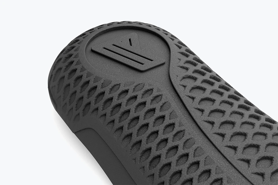 Close up of Phits custom 3d printed othosis (insole)