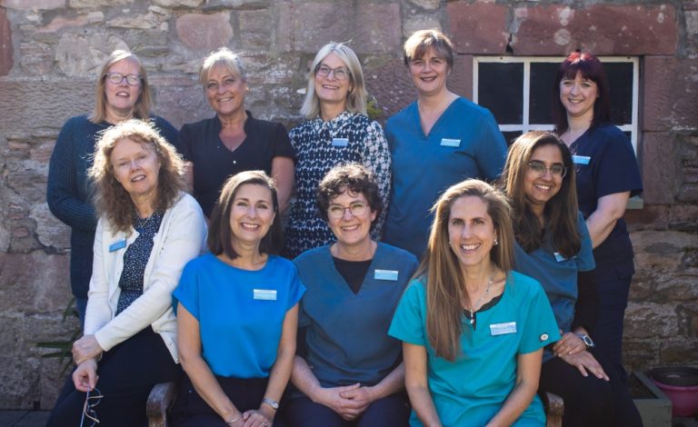 Some of the female practitioners deliverying women's health care at The Lomond Clinic, Helensburgh