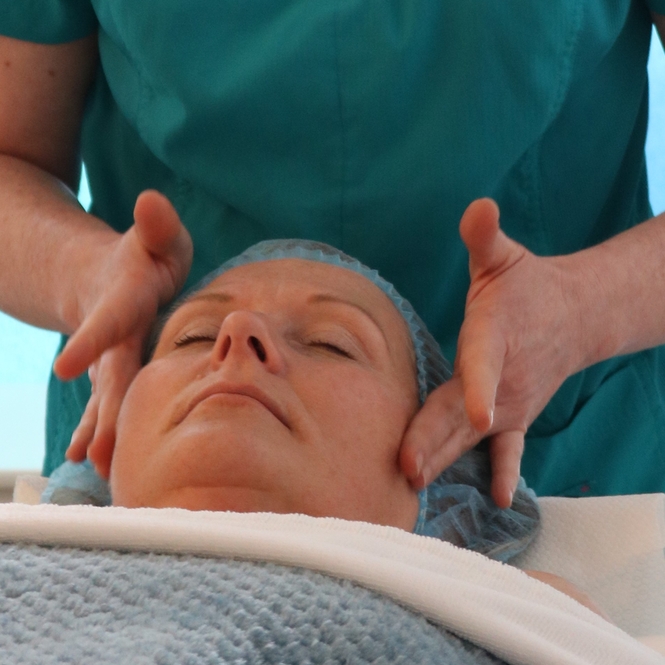 Facial treatment at The Lomond Clinic, Helensburgh