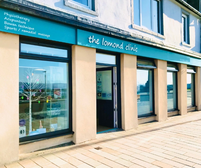 Exterior of The Lomond Clinic in Helensburgh, which provides women's health services amongst other medical, health & wellbeing treatments